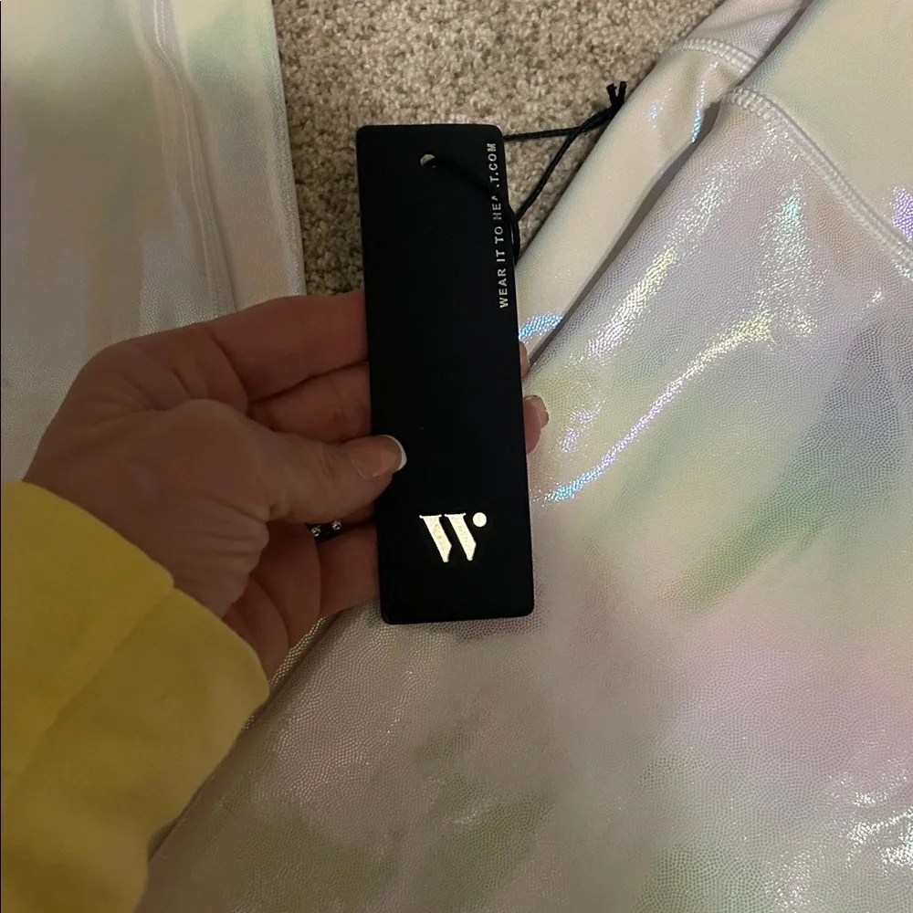 Wear it to Heart Women’s Aria Legging Celeste Sz S NWT - Picture 2 of 3